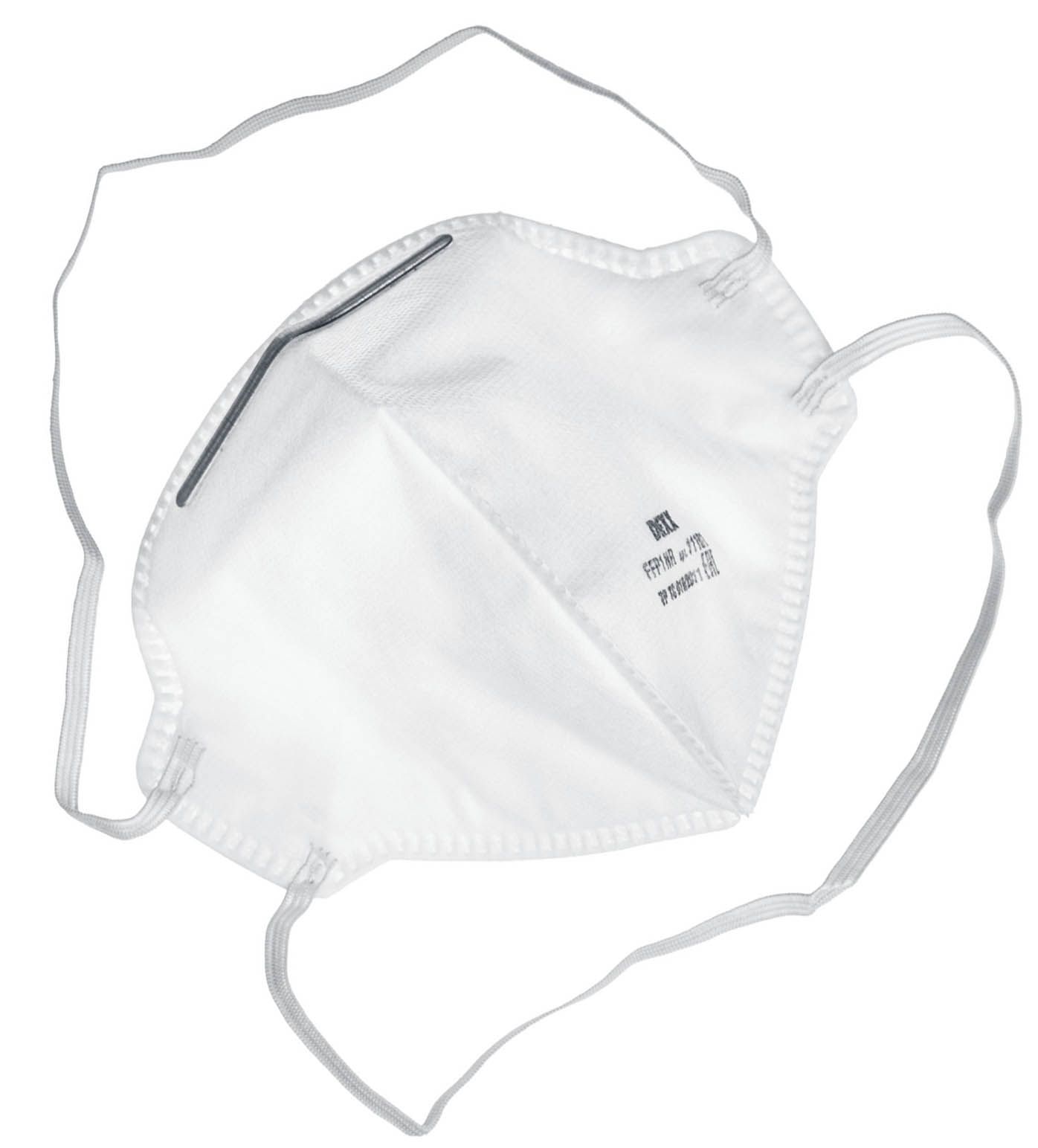 Полумаска фильтрующая противоаэрозольная многослойная FFP1 Dexx, 11101_z01 - фото